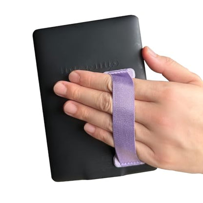 Hand Holder Strap for ipad, Tablet Hand Holder Strap, Universal Handle Grip for iPad Kindle, Mini Tablets and Cases (Purple) - 2PC - color: 2Purple