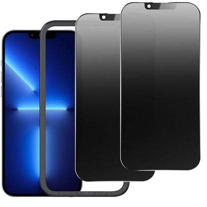 2 Pack Matte Privacy Screen Protector for iPhone 13 Pro Max/14 Plus 6.7",Anti-Glare Anti-Spy Scratch Resistant Tempered Glass Film,Smooth Responsive Touch Anti-Scratch Glass，Easy to Install - size: for iPhone 13 Pro Max/iPhone 14 Plus