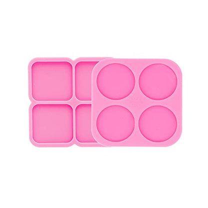 Super Glossy Resin Mold Phone Grip Epoxy Molds, Silicone Molds for Badge Reel DIY Telephone Stands Design (YMDY0533+DY1128) - color: YMDY0533+DY1128
