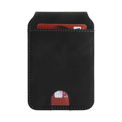 Ｈａｖａｙａ Soft-Touch Wallet Case for iPhone 16 - Matte Black | Soft touch matte finish, detachable 2-in-1 magnetic wallet with 5 card slots & kickstand, 1400 Gauss MagSafe 15W fast char - color: Matte Black