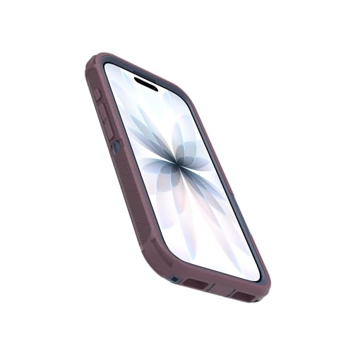 OtterBox iPhone 17 (Only) - Defender Series Case - Tulipwood Glow (Purple & Blue) - Snaps on MagSafe - Tough - Rugged & Durable - color: Tulipwood Glow (Purple & Blue), style: iPhone 17