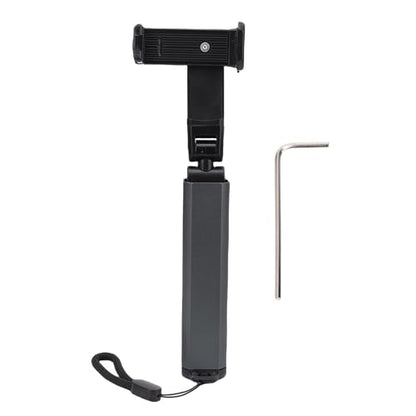 Yunseity Phone Holder, Foldable 360° Adjustable Clamp Clip Mount Cell Phone Stand for Desk Pole Table, Pipe, Pen, Treadmill, Pole Mounted Desk Stand for Table Bedside (Dark Gray) - color: Dark Gray