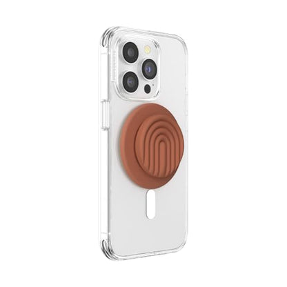 PopSockets Phone Grip for MagSafe, Magnetic Holder- Terra-Cotta - color: Terracotta, style: MagSafe