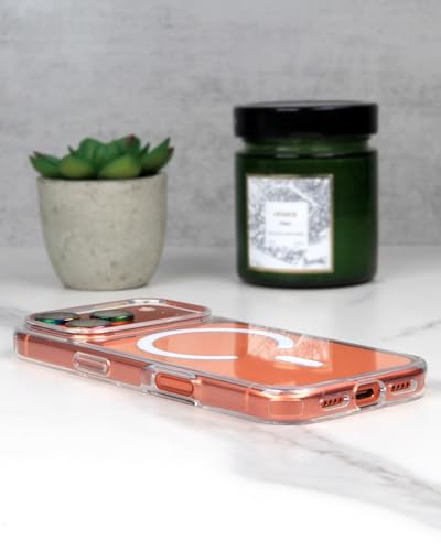 Crystal Fit Magnetic Clear Case for iPhone 17 Pro, Compatible with MagSafe, Anti Yellowing, Slim Protective Cover - size: iPhone 17 Pro