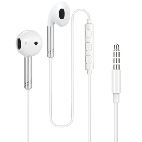Wired Headphones Earbuds 3.5mm Jack for iPhone iPad Samsung Computer MP3/4
