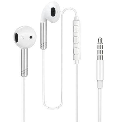 Wired Headphones Earbuds 3.5mm Jack for iPhone iPad Samsung Computer MP3/4