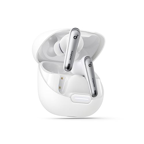 Soundcore by Anker Liberty 4 NC Wireless Earbuds - color: Clear White
