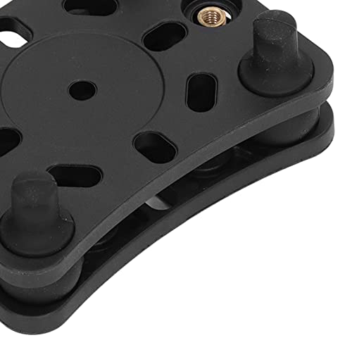 Motorcycle Mobile Phone Holder Shock Absorber, Wireless Phone Bracket with Vibration Dampening Buffer for ATV UTV, Stainless Steel Nylon Silicone Mount with Hardware Kit
