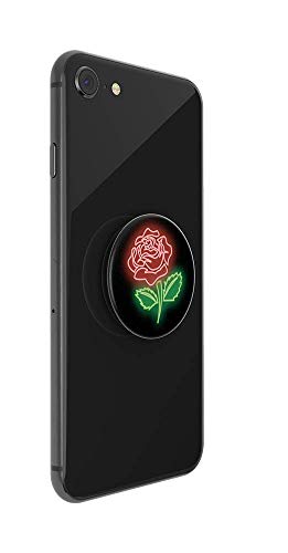 PopSockets Phone Grip with Expanding Kickstand, Adhesive Grip - Neon Rose - color: Neon Rose