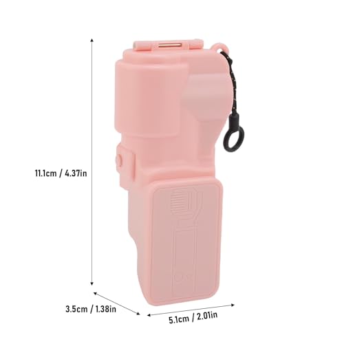 Camera Lens Screen Protector for Tablet, Scratchproof Protective Cover with Anti Shock Sponge, Lanyard Attachment, Easy Open Close Design, Pink - color: Pink