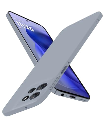 for Motorola Moto G-Power 2026/2025 Case, Ultra-Thin Slim Fit [Silky Touch Series] Phone Case for Motorola G Power 2026, Matte Finish Grip Anti-Scratch Hard Light Protective Cover, Gray - color: Gray, size: for Moto G Power 5G 2025/2026 (6.8 Inch)