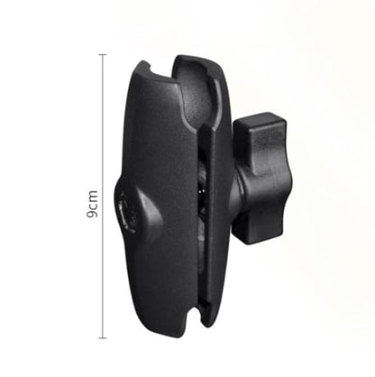 Strg Phone Mount Holder with Aluminum Double Socket Arm for 1" Ball Mount - size: Match Your Own Base