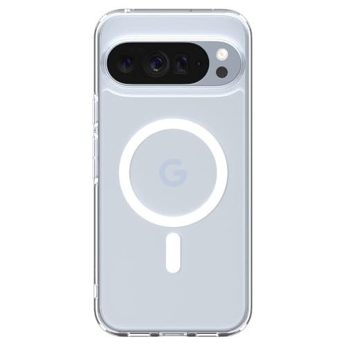 Spigen Ultra Hybrid MagFit for Pixel 10 Pro XL Case, Clear White - color: Mag Clear, size: Pixel 10 Pro XL
