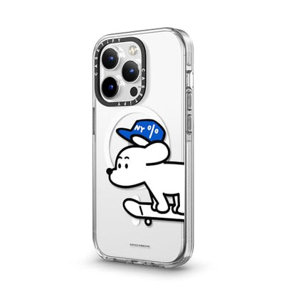 CASETiFY for iPhone 13 Pro Case - Impact Clear Compatible with MagSafe | Not Yellowing | 6.6 ft. 3x Military Grade Drop Protection | Skater JOHN (Standard) | Clear - color: Skater JOHN (Standard), size: Iphone 13 Pro (6.1")