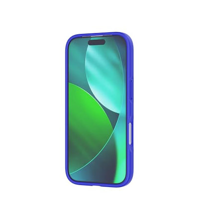 Tech21 EvoLite Case for iPhone 17 – Electric Blue | Slim Protective Case | Impact Protection | Wireless Charging Compatible - color: Blue, size: iPhone 17