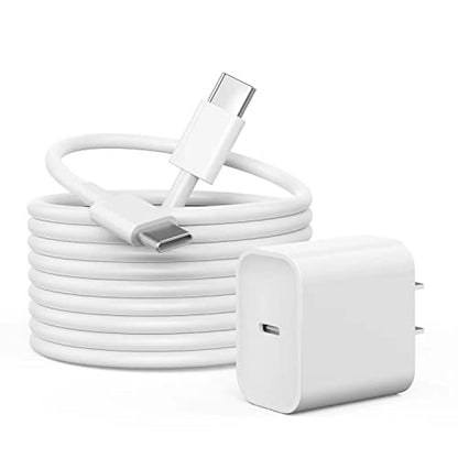 iPad Fast Charger, 20W iPad Pro Charger with 10FT iPhone 17 16 Charging Cable for iPhone 17/17 Pro/17 Air/16,iPad A16/10th, iPad Air 13/11 inch M4/M3/M2/5th, iPad mini 7/6th, iPad Pro 13/12.9/11 inch - size: 1Pack