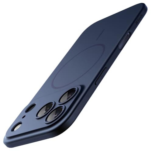 JETech Magnetic Slim Case for iPhone 17 Pro, Dark Blue - color: Dark Blue, size: iPhone 17 Pro