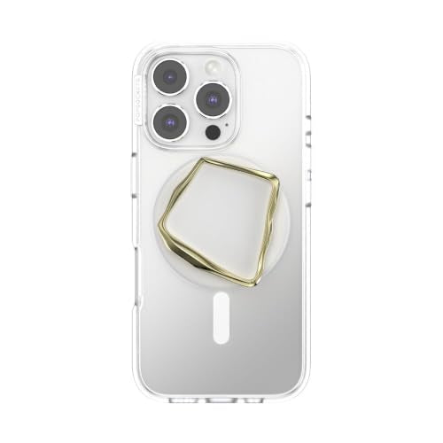 PopSockets Phone Grip for MagSafe, Magnetic Holder- Horchata Cut - color: Enamel Horchata Cut, style: MagSafe