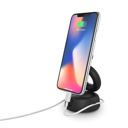 PopSockets Car Phone Mount, Vent Mount, Black - Black - color: Black, style: Dash/Desk Mount