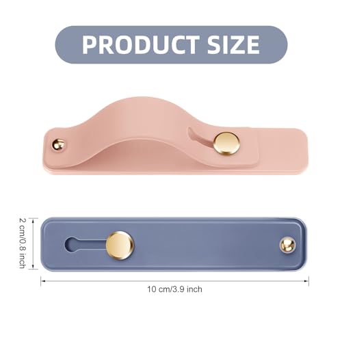Weewooday 12 Pcs Phone Finger Strap, Retro Colors - color: Retro Colors