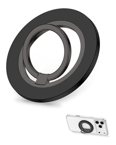 Phone Grip Stand, Magsafe Ring Holder for Apple 17 Pro Max 17 Pro 16 15 14