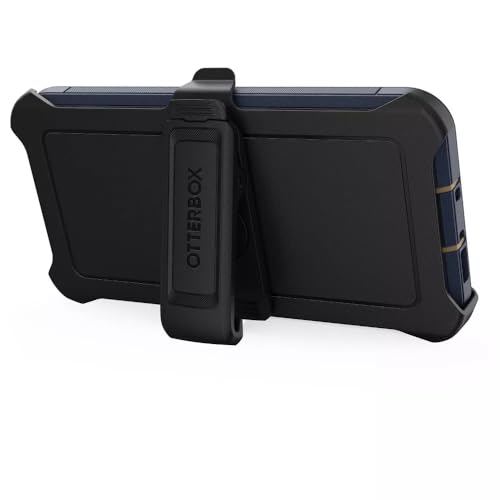 OtterBox Galaxy S23+ (Only) - Defender Series Case - Blue Suede Shoes, Rugged & Durable - with Port Protection - Includes Holster Clip Kickstand - Microbial Defense Protection - Non-Retail Packaging - color: Blue Suede Shoes