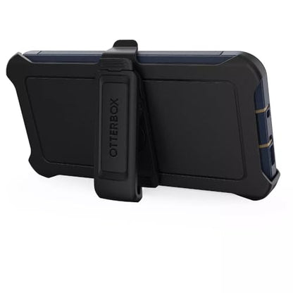 OtterBox Galaxy S23+ (Only) - Defender Series Case - Blue Suede Shoes, Rugged & Durable - with Port Protection - Includes Holster Clip Kickstand - Microbial Defense Protection - Non-Retail Packaging - color: Blue Suede Shoes