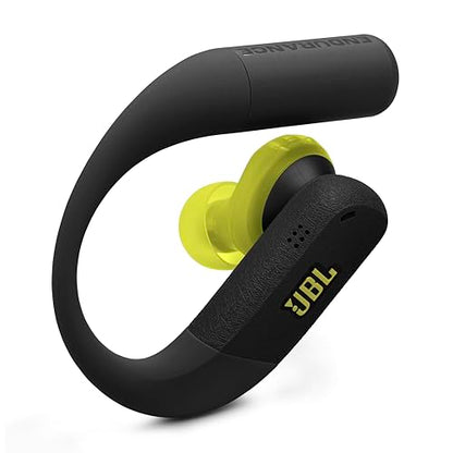 JBL Endurance Peak 4 - Cancelling Sport Earbuds - Black - color: Black/Lime