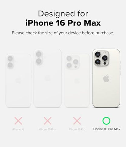 Ringke for iPhone 16 Pro Max Screen Protector [Easy Slide Privacy, 2 Pack] - size: iPhone 16 Pro Max