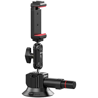 UURig SC-01 Suction Mount 3" for Vlogging Camera Car with Smartphone Clamp - size: 3" SC-01 Suction Mount