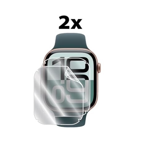 IPG for Watch Series 11-10 [42mm] Hydrogel Screen Protector (2 Units) Invisible Ultra HD Clear Film Anti Scratch Guard-Smooth/Self-Healing/Bubble -Free for Series10[42mm]