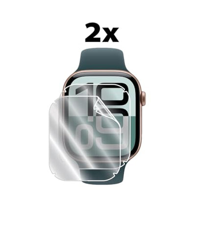 IPG for Watch Series 11-10 [42mm] Hydrogel Screen Protector (2 Units) Invisible Ultra HD Clear Film Anti Scratch Guard-Smooth/Self-Healing/Bubble -Free for Series10[42mm]