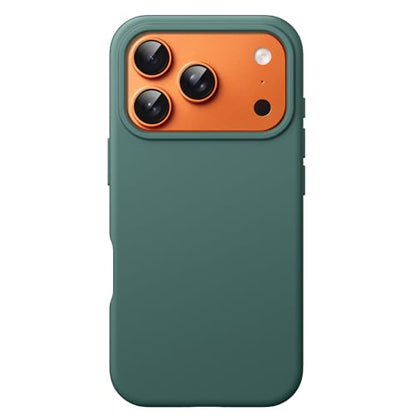JETech Silicone Case for iPhone 17 Pro, Midnight Green - color: Midnight Green, size: iPhone 17 Pro