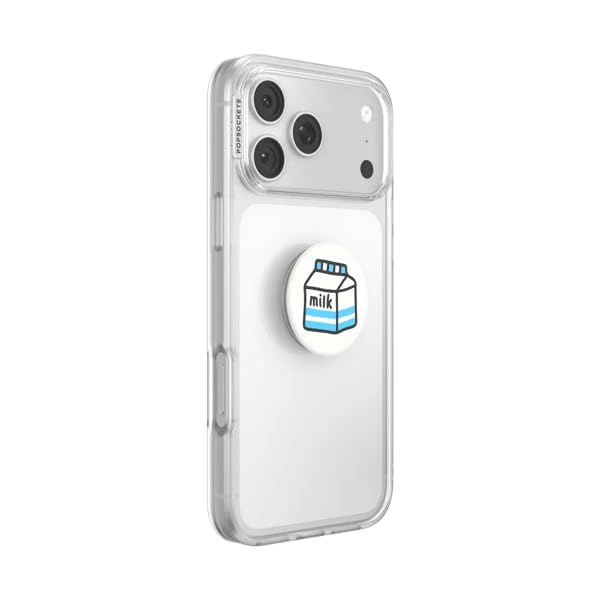 PopSockets Adhesive Phone Grip, Holder- Milk - color: Milk, style: Adhesive