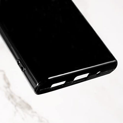 Protective Case for Unihertz Titan Slim - Black | 4.2" Slim Shockproof Bumper Back Cover Anti-Scratch Flexible TPU Shell, Grip-Friendly - color: Black
