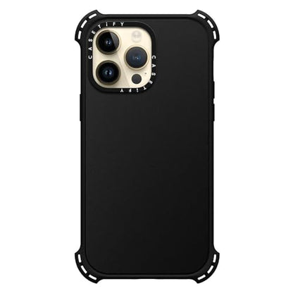 CASETiFY for iPhone 14 Pro Max Case - Bounce Compatible with MagSafe | Shockproof | 21.3 ft. 6x Military Grade Drop Protection | Matte Black - color: Matte Black, size: Iphone 14 Pro Max (6.7")