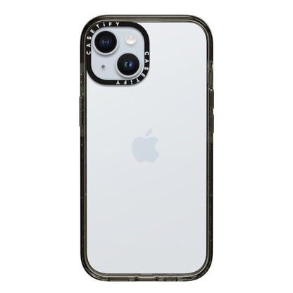 CASETiFY for iPhone 15 Case - Impact Clear Black | Slim Fit | 8.2 ft. 4x Military Grade Drop Protection | Black - color: Clear Black, size: Iphone 15 (6.1")
