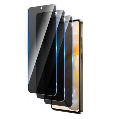 3 Pack Privacy Screen Protector Designed for Motorola Moto G Stylus 5G 2024,Full Coverage Anti-Spy Tempered Glass Film,9H Hardness,Anti-Fingerprint,Bubble Free,Easy to Install - size: Moto G Stylus 5G 2024 FK3