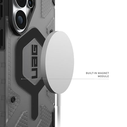 URBAN ARMOR GEAR UAG for Samsung Galaxy S26 Ultra Case 6.9" Pathfinder Clear - Magnetic Charging Compatible Transparent Rugged Military Drop Tested Protective Cover, Ash/Black - color: Pathfinder Clear - Ash/Black