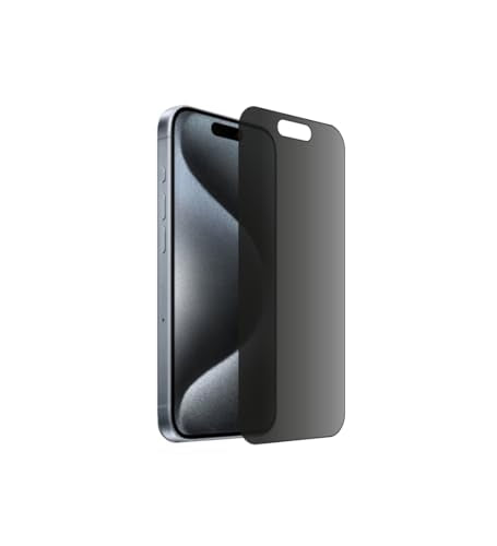 IPG Privacy Made for iPhone 15 Pro Max, Anti-Spy Screen Protector, Prevents Side Viewing, Smooth Touch, Anti-Fingerprint, Ultra Responsive, Matte Finish for iPh15MaxPrvcy