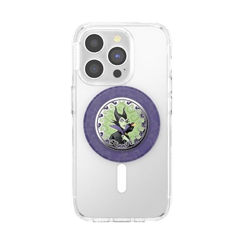 PopSockets Phone Grip for MagSafe, Magnetic Holder- Maleficent - color: Essence of Maleficent, style: MagSafe