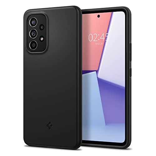 Spigen Thin Fit Designed for Galaxy A53 5G Case (2022) - Black - color: Black