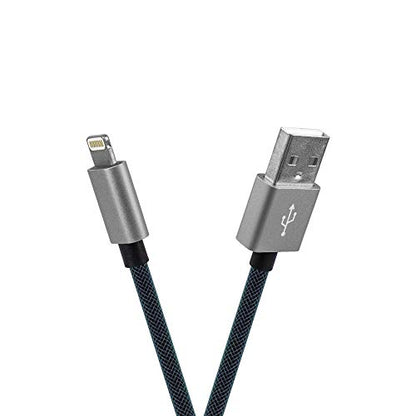 3FT Fast Charging Lightning Cable,Apple MFi Certified USB to Lightning Charger + Sync Cable Compatible with iPhone 11/11 Pro/11 Pro MAX/XS/XS MAX/XR/X/8/8 Plus/7/7 Plus/MacBook (C/Black) - color: C/Black