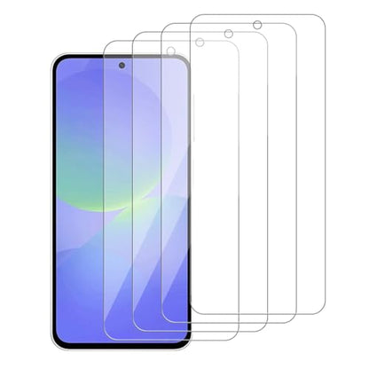 4 Pack Glass Screen Protector Compatible for samsung galaxy a36 5g / SM-A366E/DS [9H Hardness]-HD Screen Tempered Glass, Scratch Resistant,Easy Install [Case Friendly] - size: Galaxy A36 5g