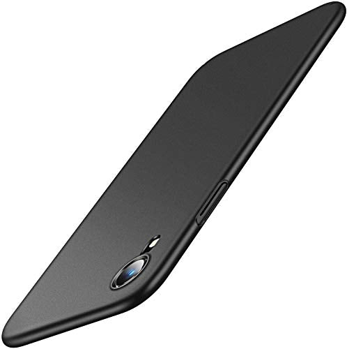 LRK Ultra Thin Black Case Compatible with iPhone XR, 6.1 Inch: Slim, Soft, and Flexible (NOT Hard) [Matte Finish] Protective Black Phone Cover for iPhone XR - Matte Black - size: iPhone XR