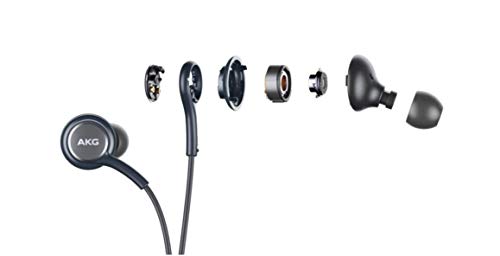 OEM Stereo Headphones w/Microphone for Samsung Galaxy S8 S9 S8 Plus S9 Plus Note 8 - Designed by AKG - 100% Original