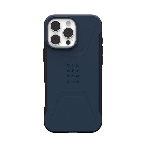 URBAN ARMOR GEAR UAG Designed for iPhone 16 Pro Max Case 6.9" Civilian - Compatible with MagSafe Charging Rugged Slim Sleek Shockproof Anti-Slip Military Grade Protective Cover, Mallard - color: Civilian - Mallard