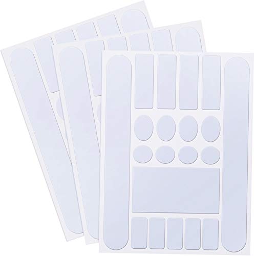 Outus 3 Pieces Bicycle Chainstay Protector - color: Clear