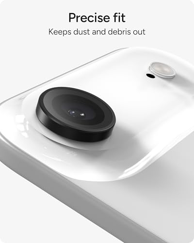 ZAGG iPhone Camera Lens Protector for iPhone Air - Black, Camera Ring, Maximum Impact & Scratch Protection, Anti-Reflective Technology, Smudge-Resistant, Precise Fit, Glass Elite - color: Black
