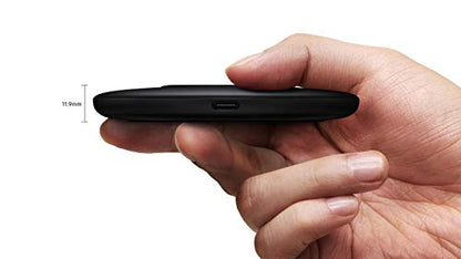 Samsung Qi 7.5W Fast Charge Wireless Charger Pad Slim with Wall Charger (US Version) (EP-P1100TBEGUS)